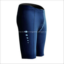 Shorts esportivos azuis elegantes adequados para andar de bicicleta